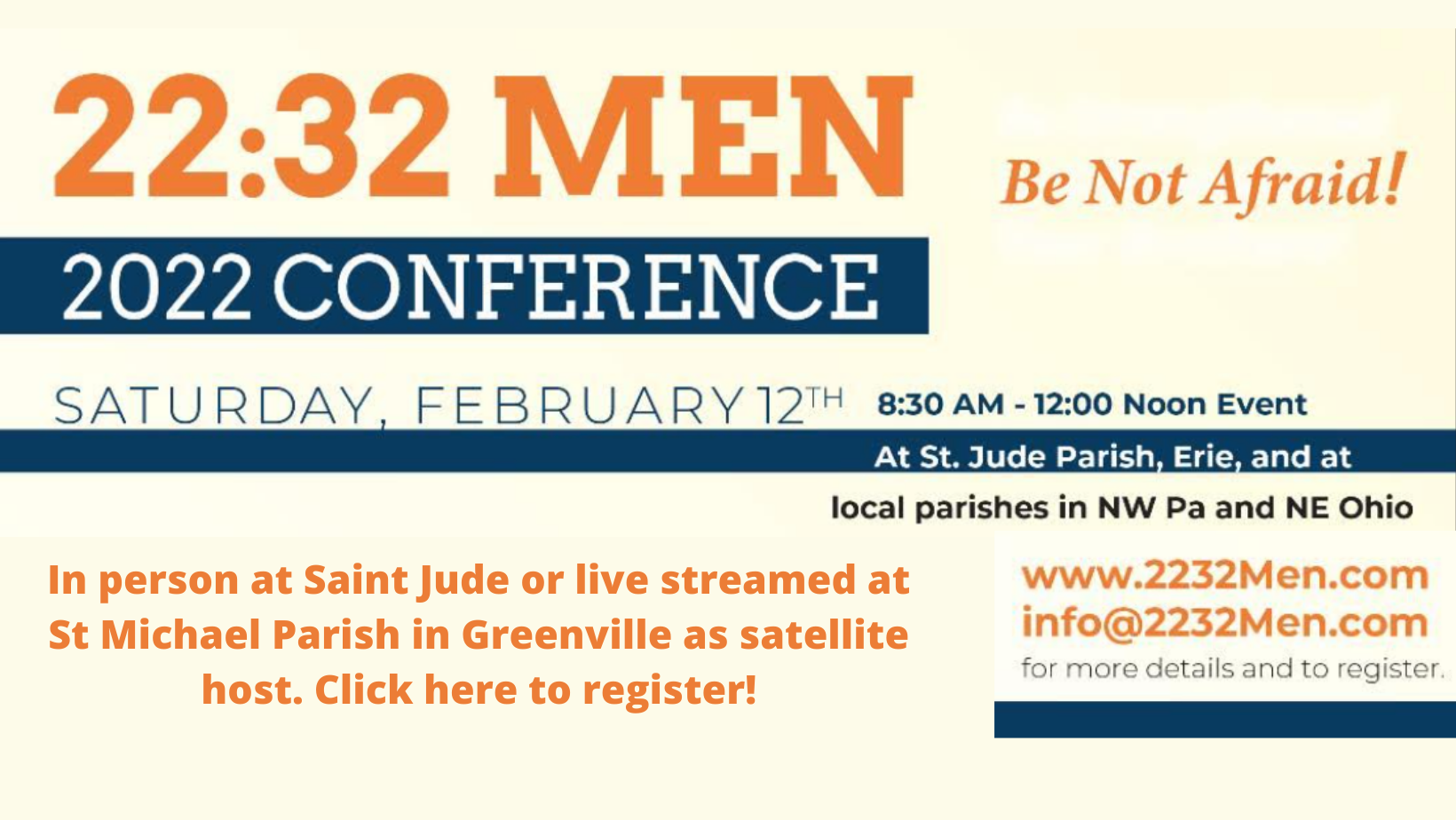 Mens Conference 